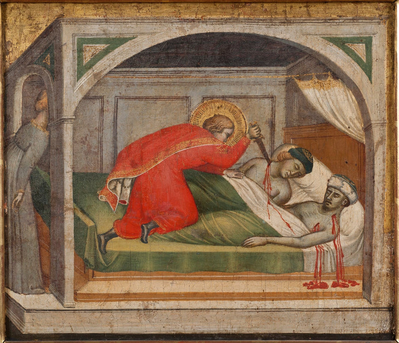 Saint Julien assassine ses parents - Spinello Aretino