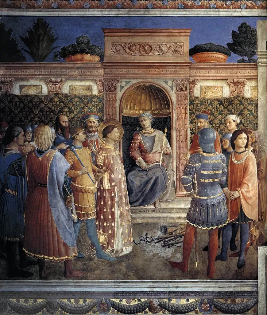Saint Laurent devant Valérien - Fra Angelico