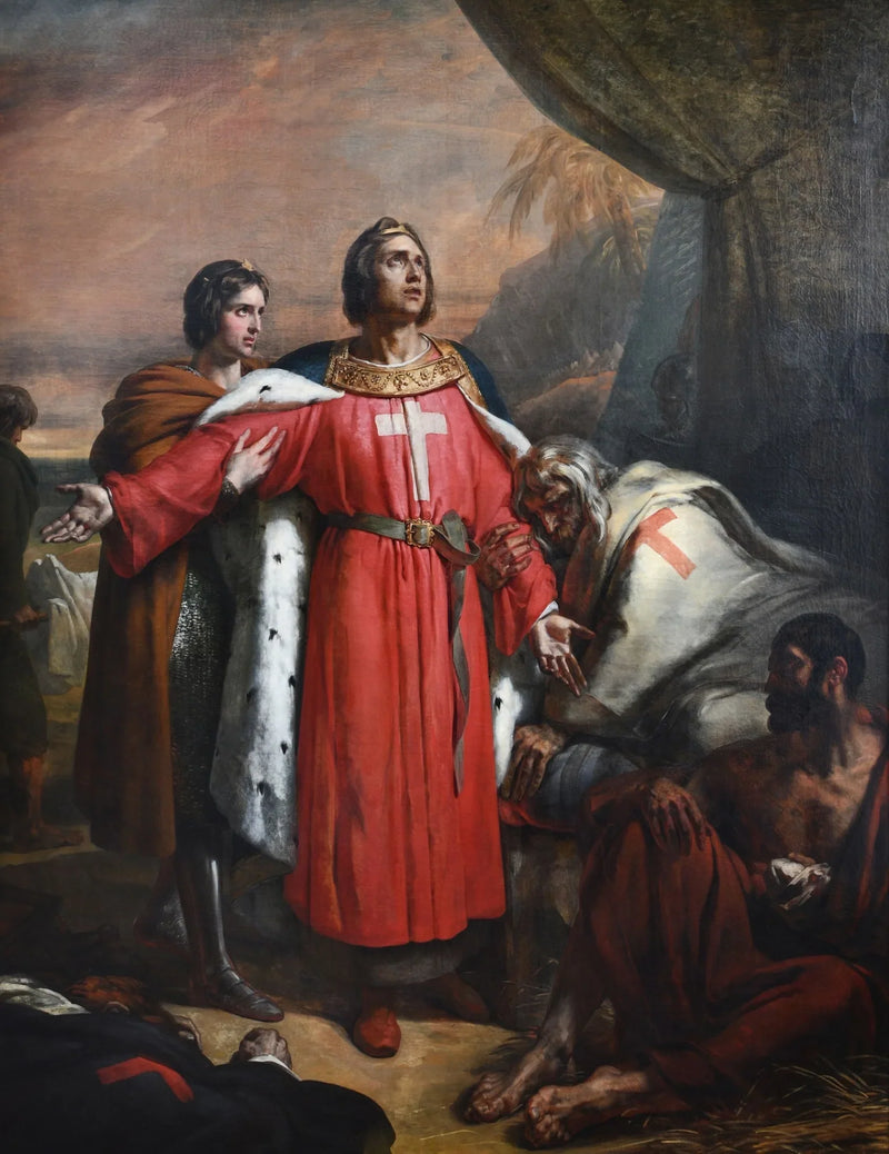 Saint Louis visitant les pestiférés - Ary Scheffer