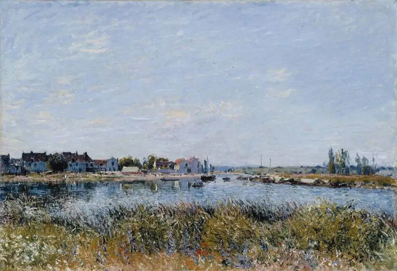 Saint-Mammès, le matin - Alfred Sisley