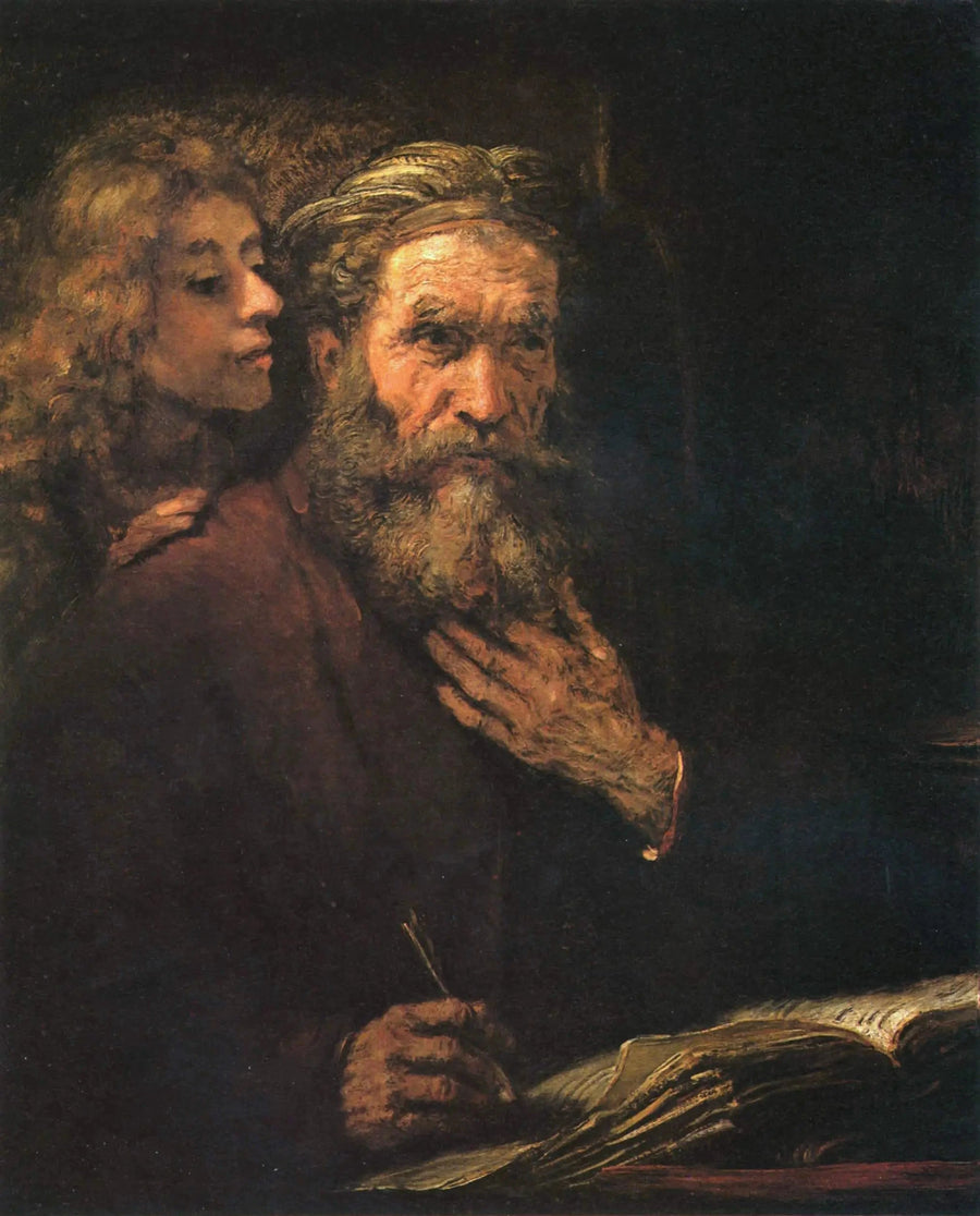 Saint Matthieu et l’Ange – Rembrandt