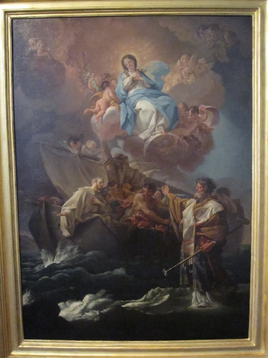 Saint Nicolas sauvant les naufragés - Corrado Giaquinto