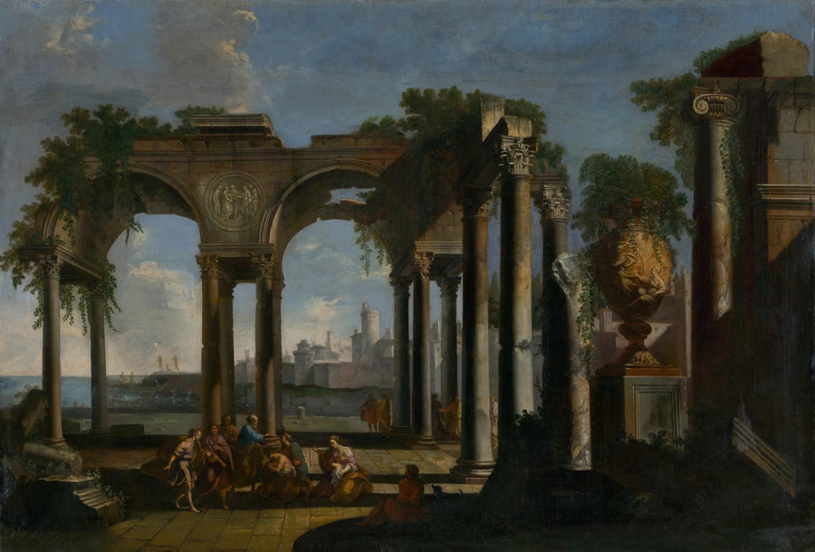 Saint Paul prêche en campagne - Giovanni Paolo Panini