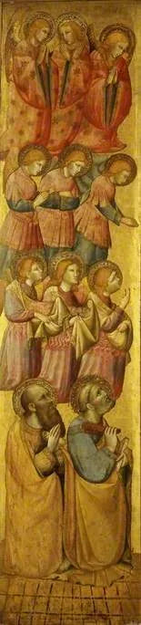 Saint Pierre et Saint Paul avec des anges - Olivuccio di Ciccarello