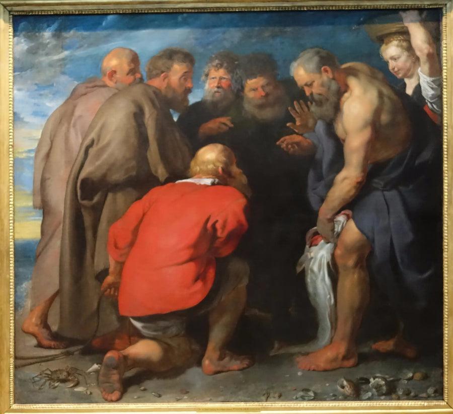 Saint Pierre trouvant l'argent du tribut - Peter Paul Rubens