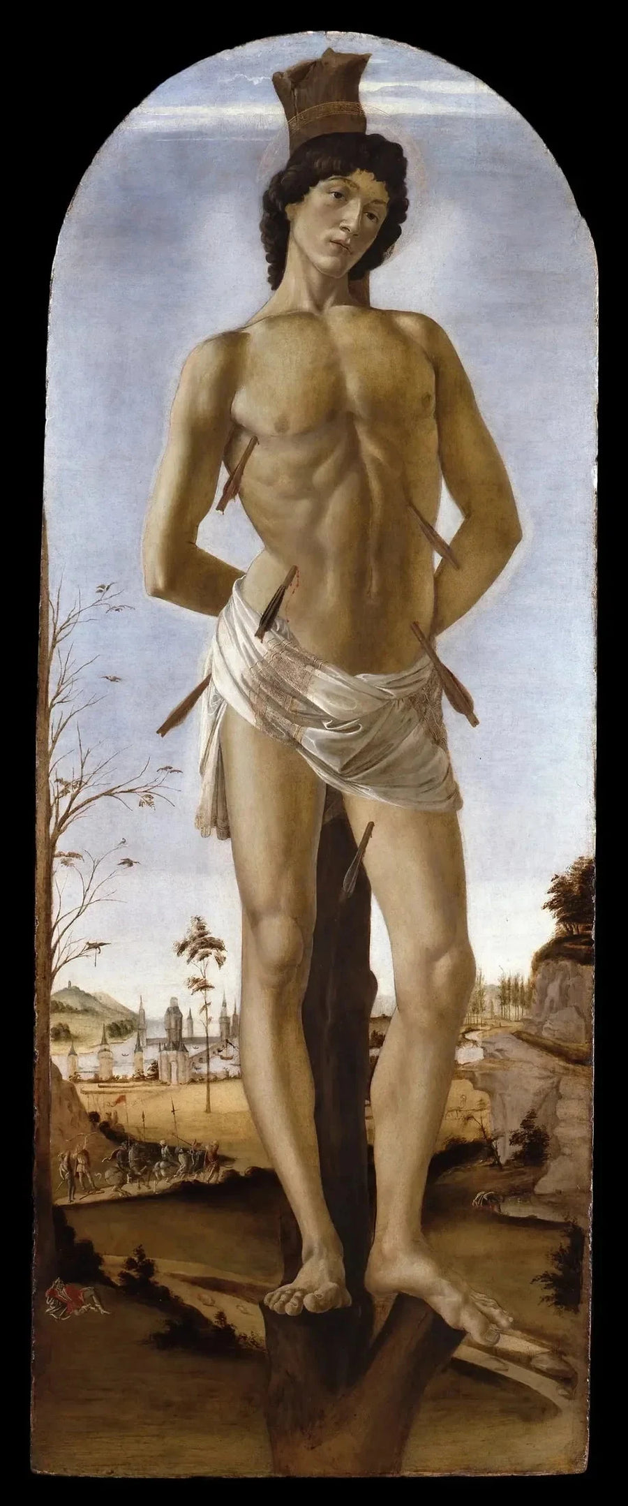 Saint Sébastien, 1474 – Sandro Botticelli