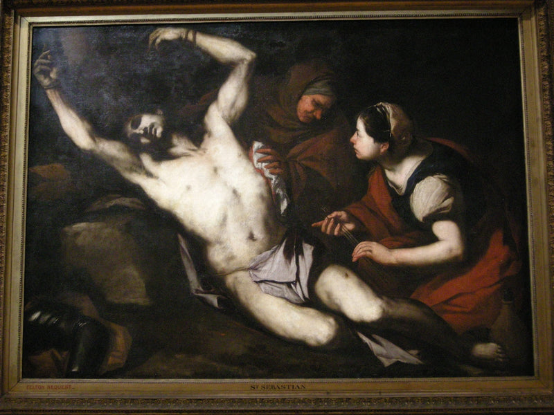Saint Sébastien guéri par Irène - Luca Giordano