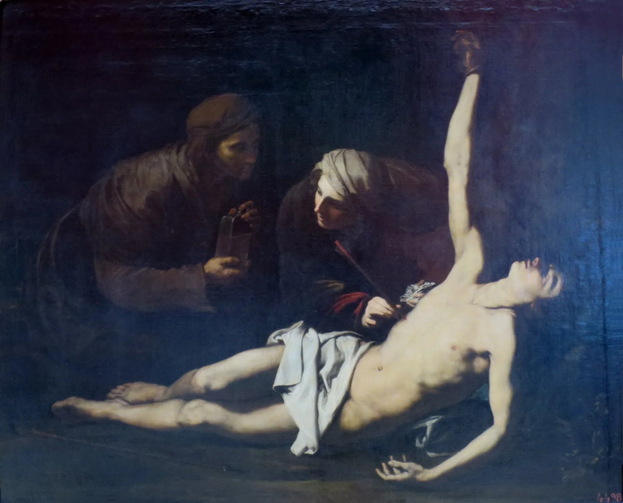 Saint Sébastien guéri par sainte Irène - Jusepe de Ribera