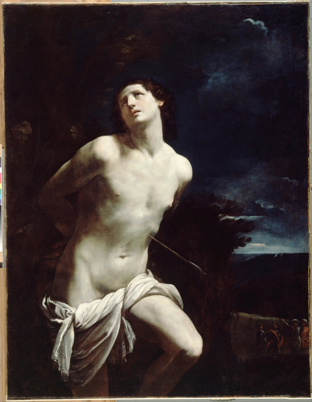 Saint Sébastien - Guido Reni image 1 copie peinte à la main à l’huile