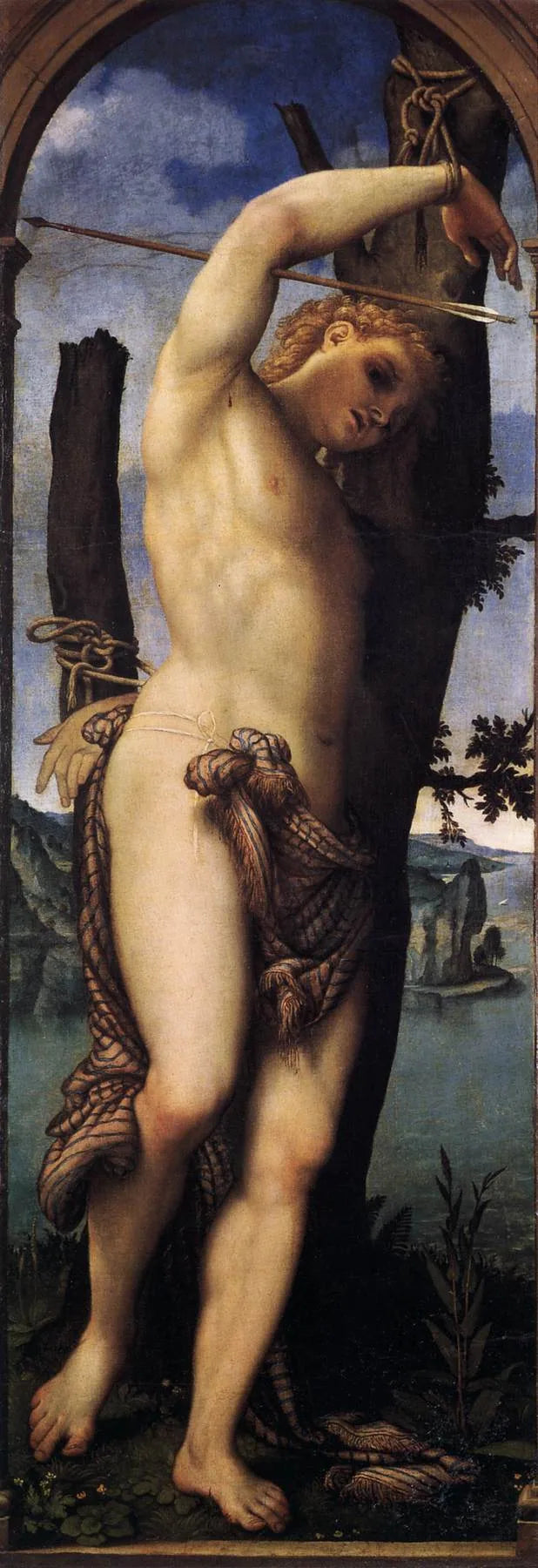 Saint Sébastien - Lorenzo Lotto