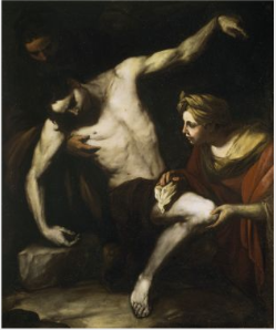 Saint Sébastien protégé par Sainte Irène - Luca Giordano