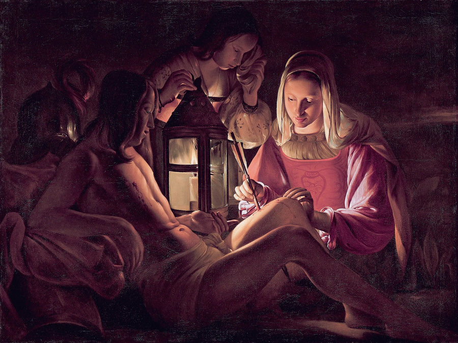 Saint Sébastien soigné par Irène - Georges de La Tour