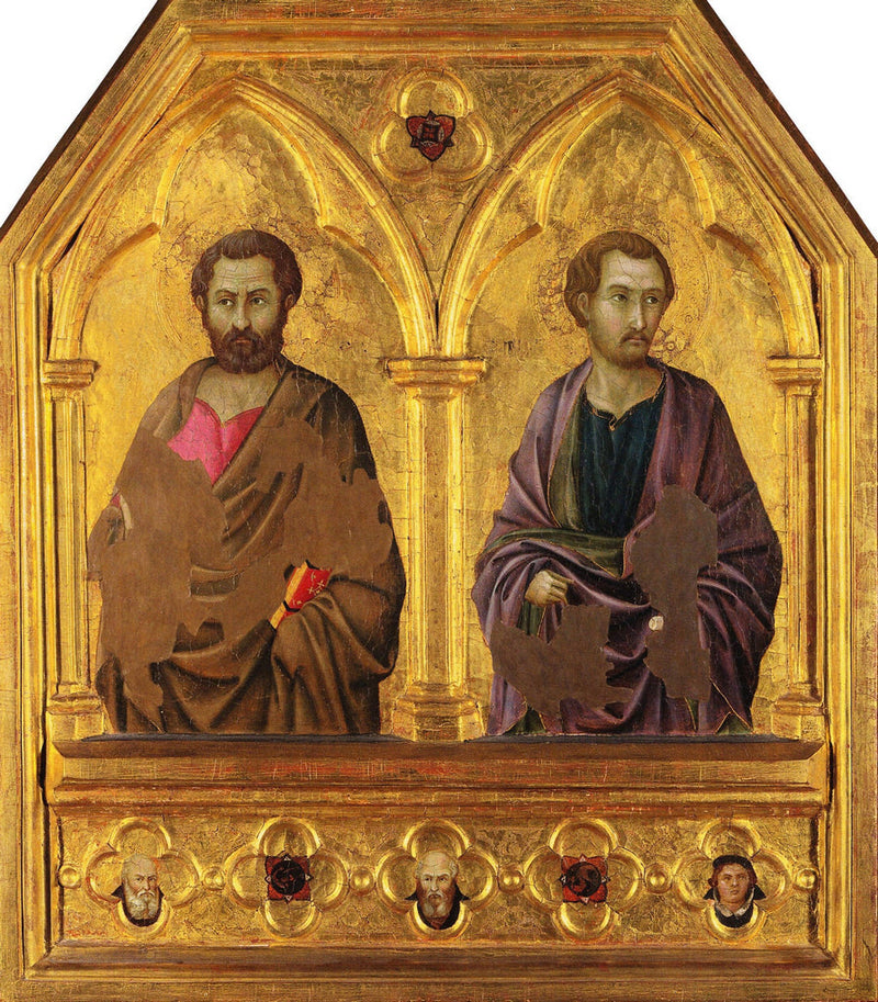 Saint Simon et Saint Thaddée (Jude) - Ugolino di Nerio