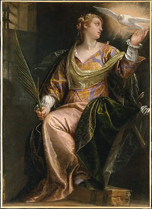Sainte Catherine d'Alexandrie en prison - Paul Véronèse
