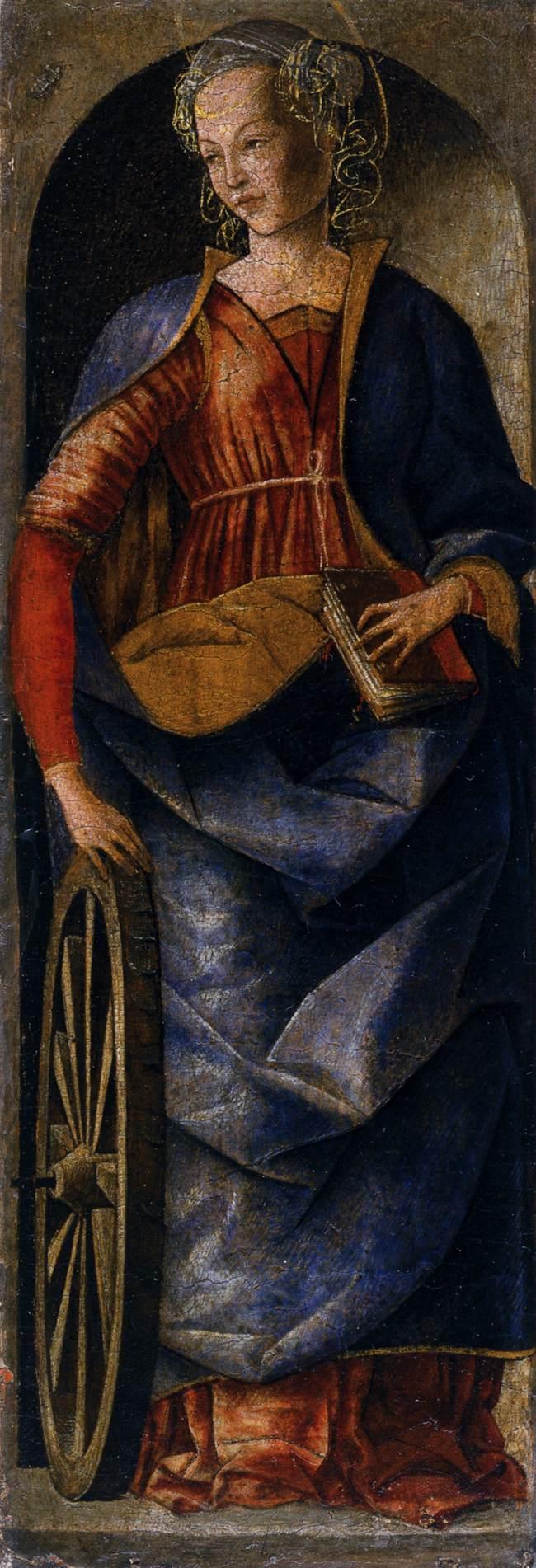 Sainte Catherine d'Alexandrie - Ercole de’ Roberti
