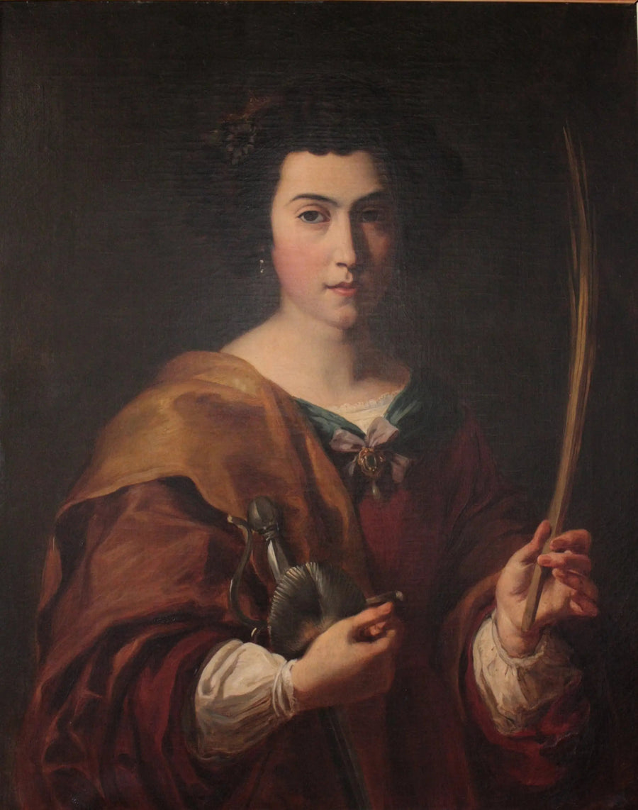 Sainte Catherine d'Alexandrie - Eugène Delacroix