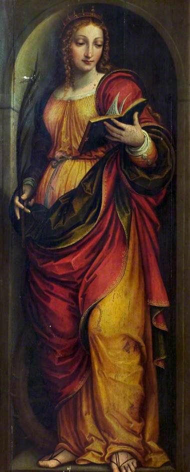 Sainte Catherine d’Alexandrie - Gaudenzio Ferrari - Alpha Reproduction