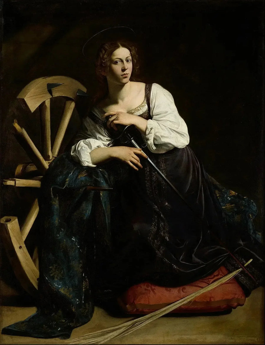 Sainte Catherine d'Alexandrie - Le Caravage