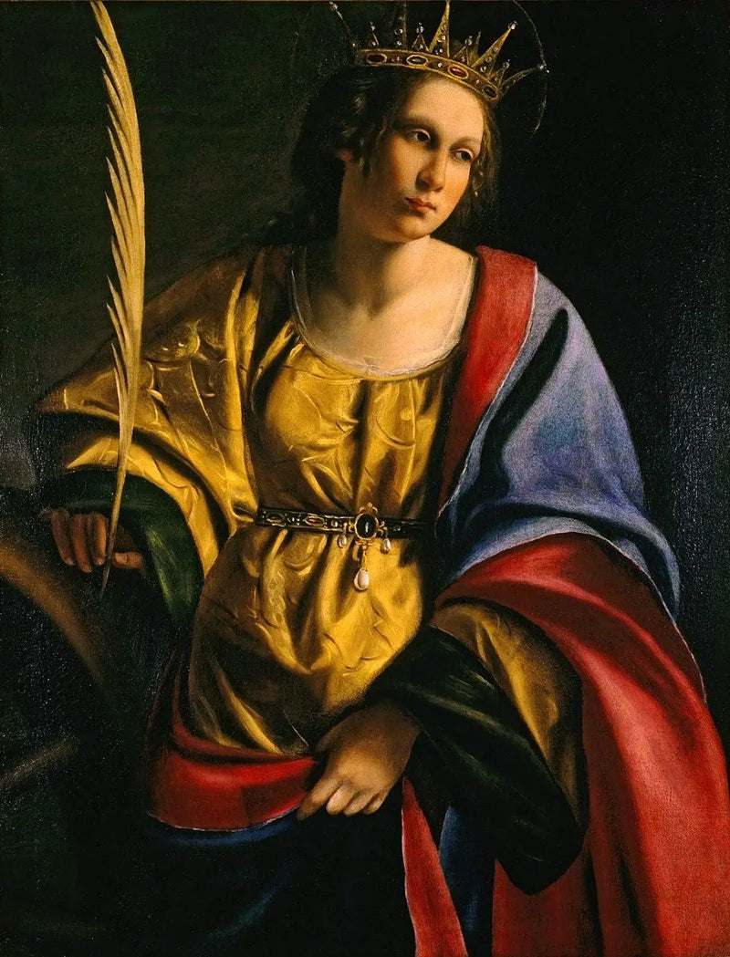 Sainte Catherine d'Alexandrie - Artemisia Gentileschi