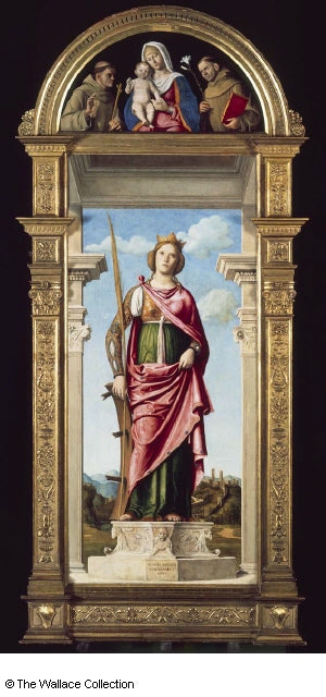 Sainte Catherine d'Alexandrie - Cima da Conegliano