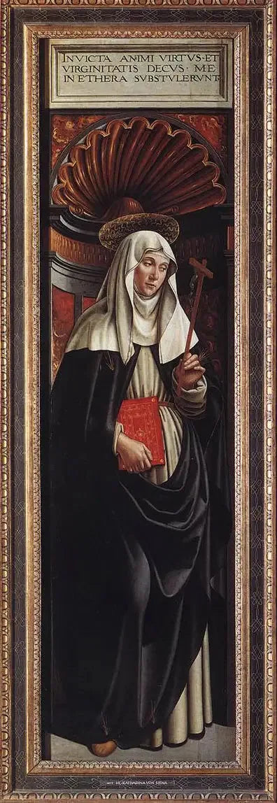 Sainte Catherine de Sienne - Domenico Ghirlandaio