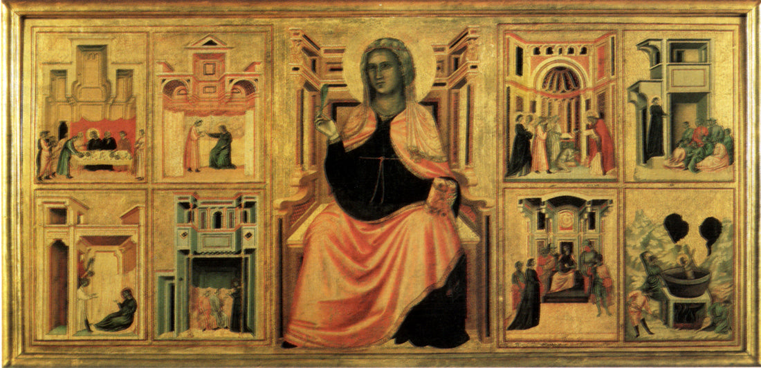 Sainte Cécile et des scènes de sa vie - Master of Saint Cecilia