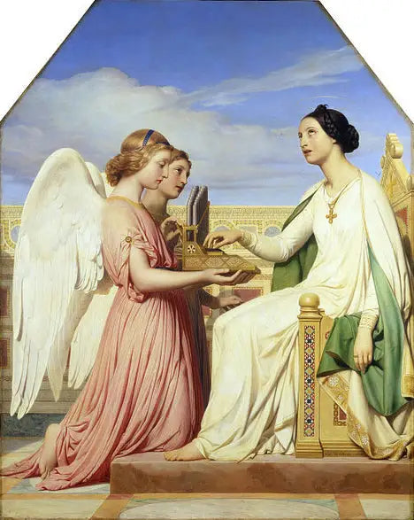 Sainte Cécile et les Anges - Paul Delaroche