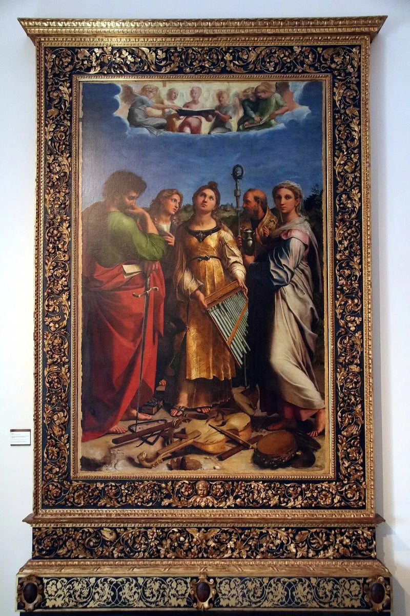 Sainte Cécile - Raphaël Sanzio