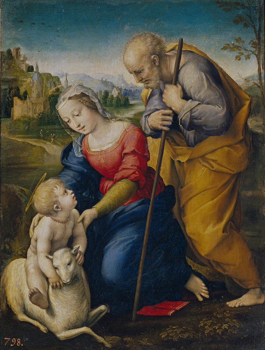 Sainte Famille avec l’agneau, 1507 – Raphaël