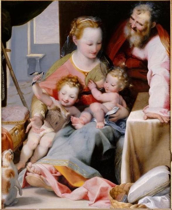 Sainte Famille au chat - Federico Barroci