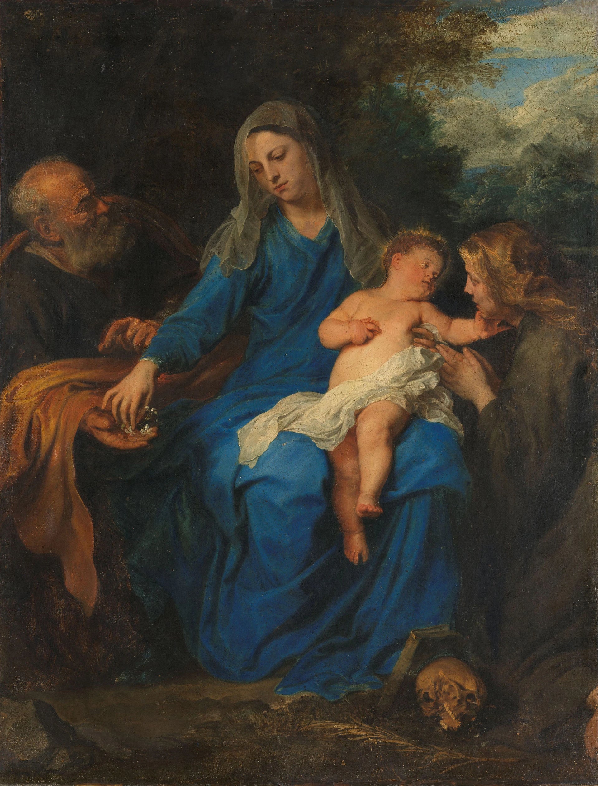 La Sainte Famille avec Marie-Madeleine - Artiste inconnu du Rijksmuseum