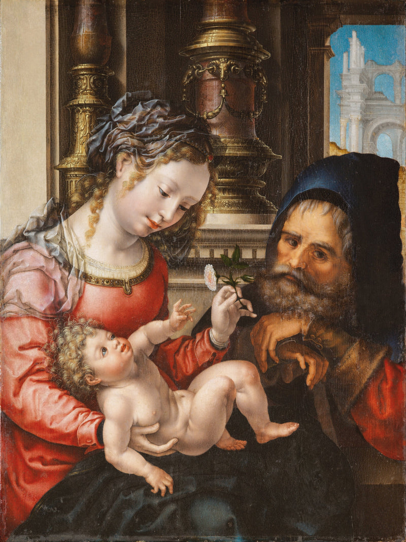Sainte Famille - Jan Gossaert