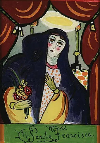 Sainte Françoise - Vassily Kandinsky