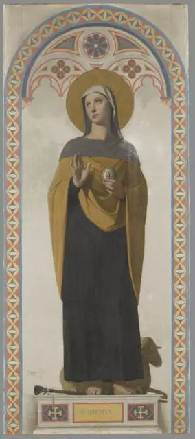 Sainte Geneviève, patronne de Paris - Jean-Auguste-Dominique Ingres