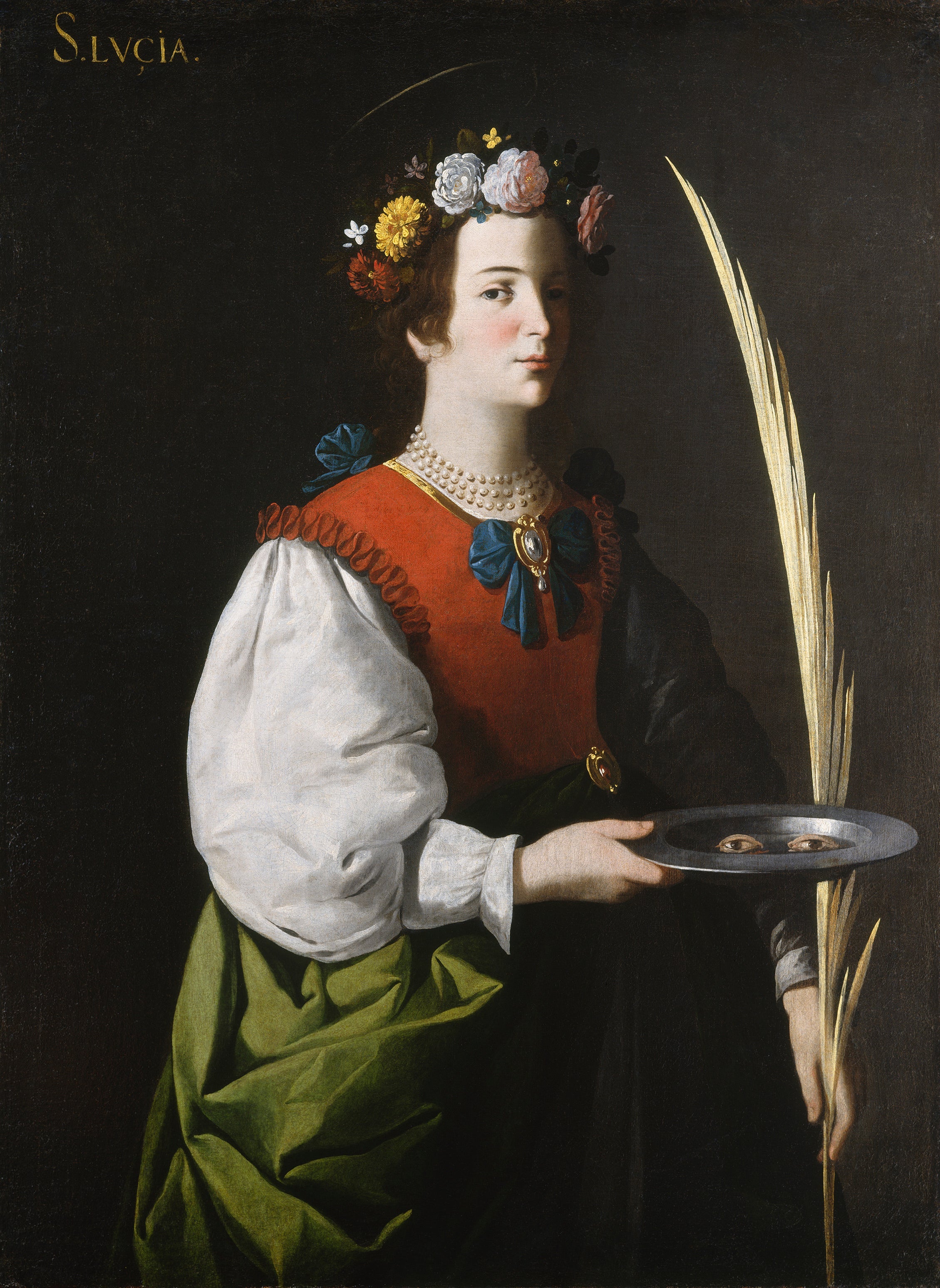 Sainte-Lucie (NGA Washington) - Francisco de Zurbarán