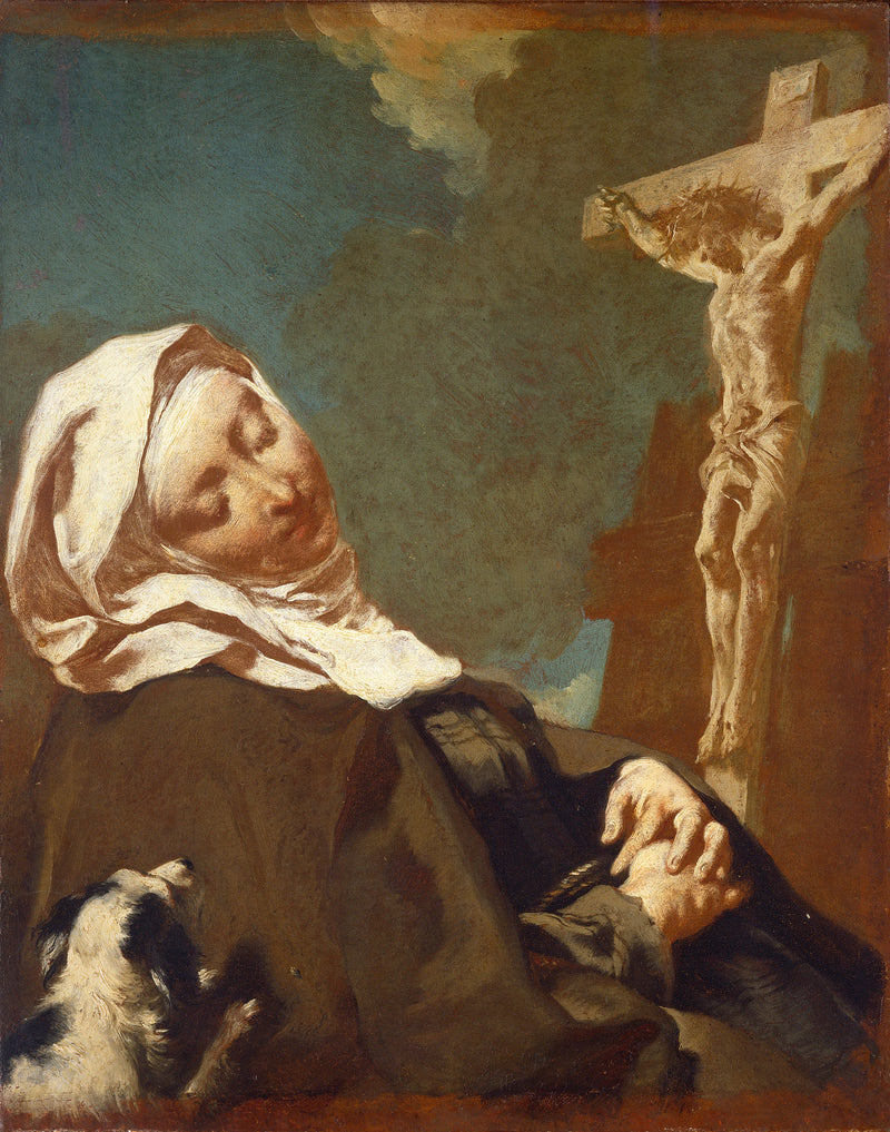 Sainte Marguerite de Cortone - Giovanni Battista Piazzetta