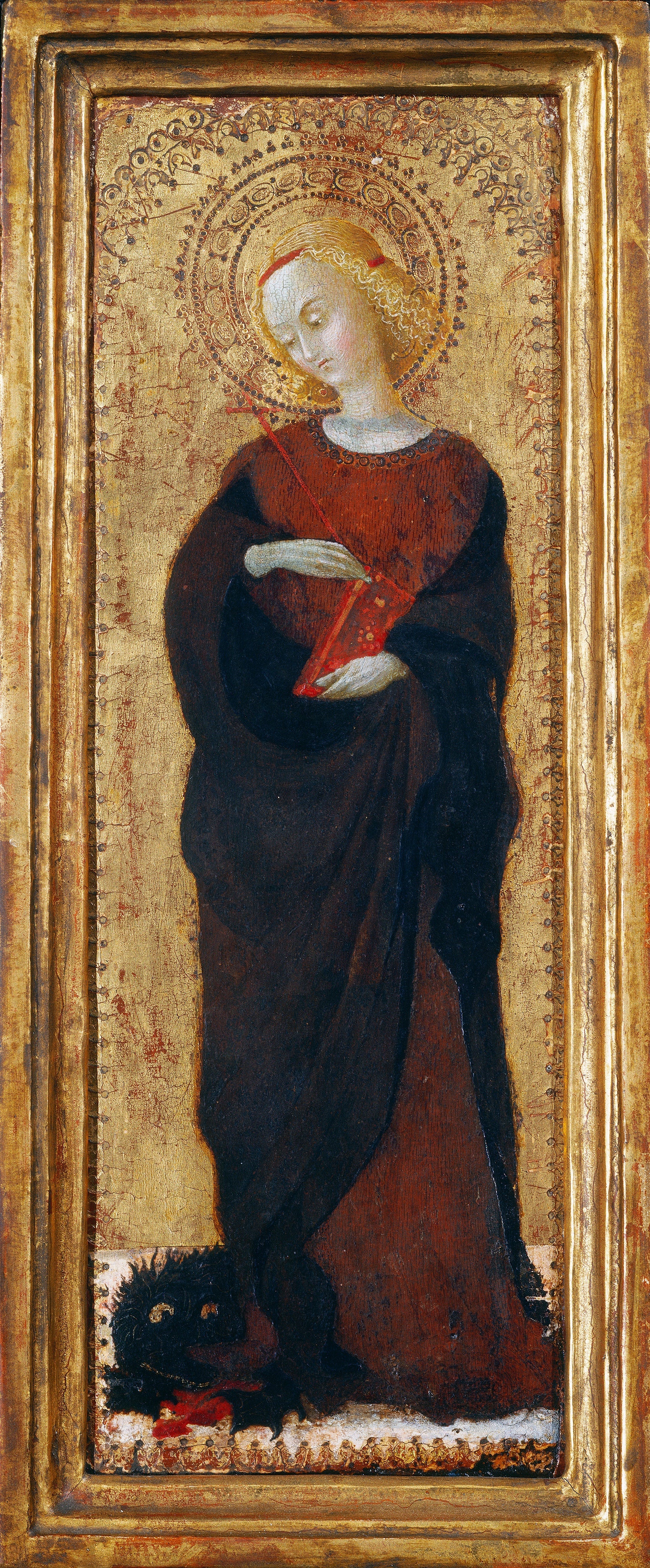 Sainte Marguerite - Stefano di Giovanni (Sassetta)