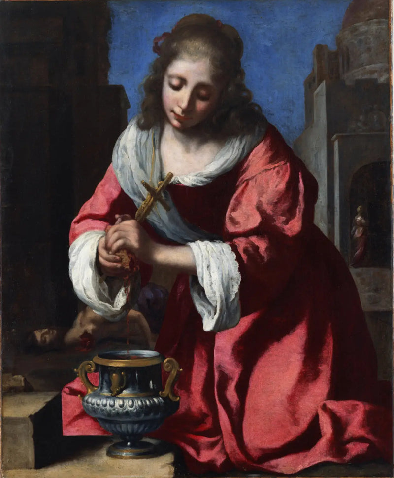 Sainte Praxède - Johannes Vermeer