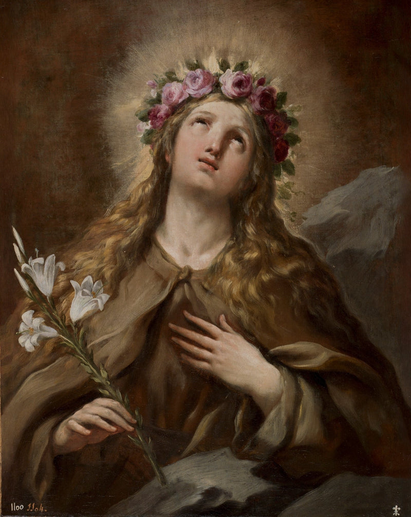 Sainte Rosalie - Luca Giordano