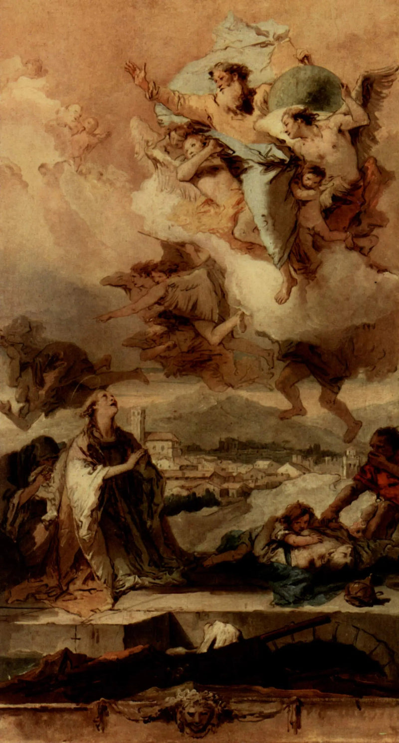 Sainte Thècle priant pour les pestiférés - Giovanni Battista Tiepolo