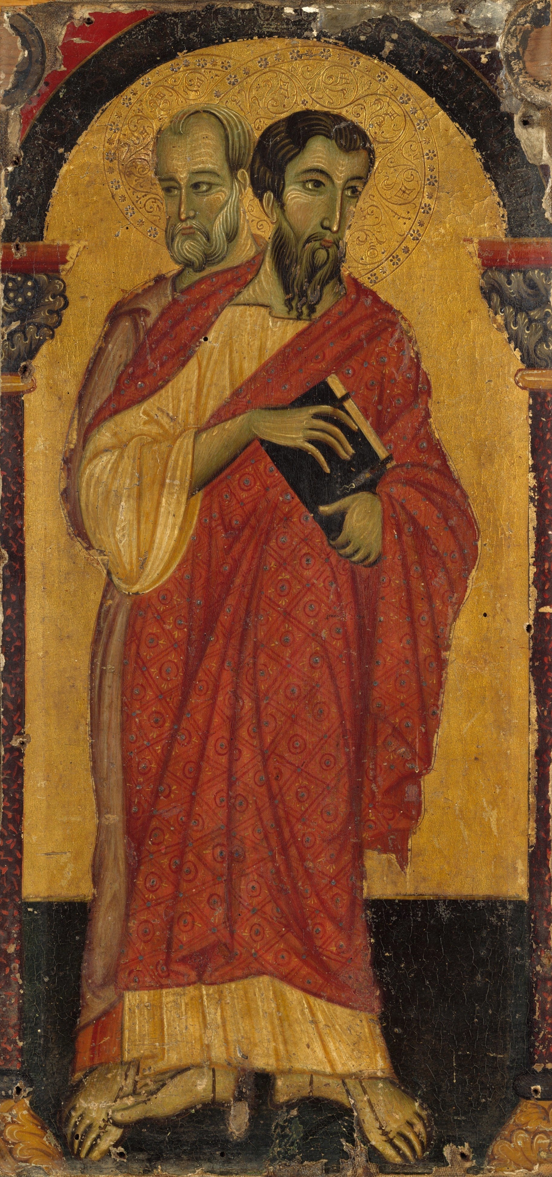 Saints Barthélemy et Simon - Master of Saint Francis - Alpha Reproduction