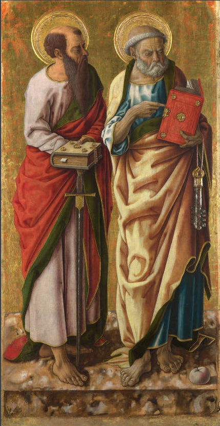 Saints Pierre et Paul - Carlo Crivelli
