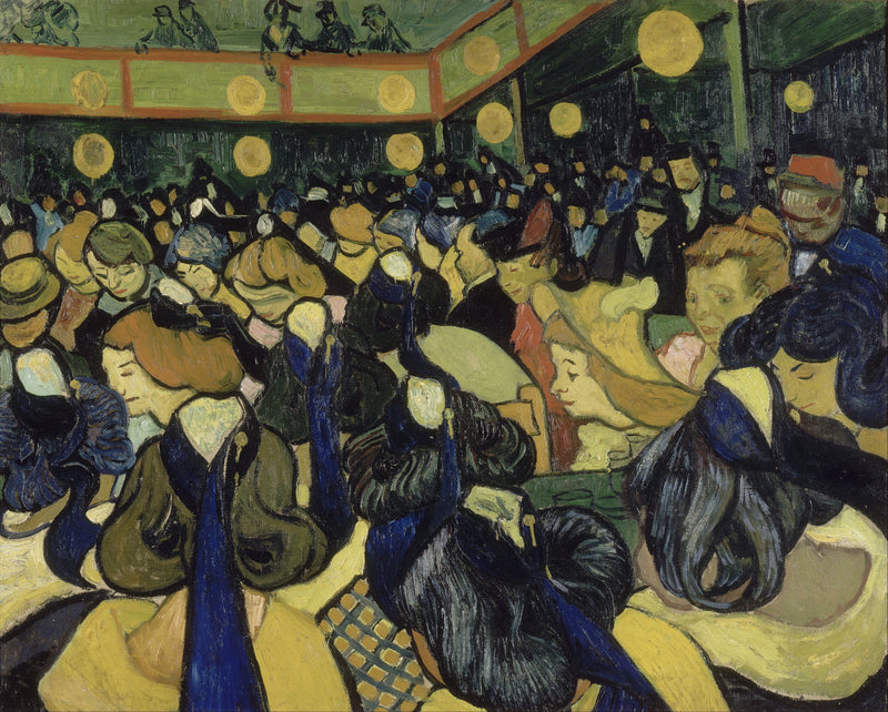 La Salle de danse à Arles, F547 – Vincent van Gogh