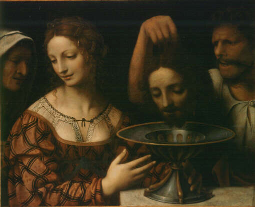 Salomé avec la tête de saint Jean-Baptiste - Bernardino Luini - Alpha Reproduction