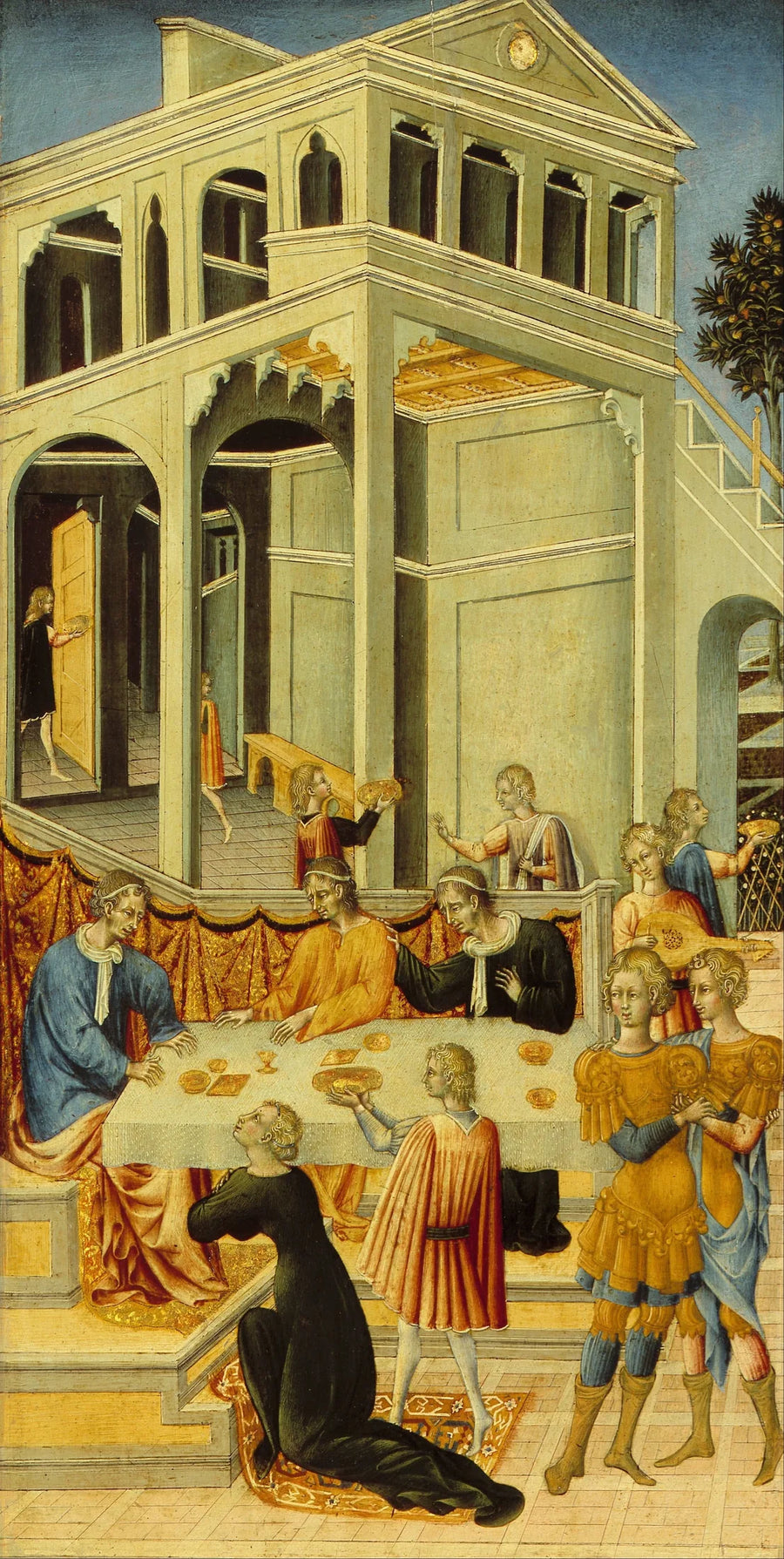 Salomé demande à Hérode la tête de saint Jean-Baptiste - Giovanni di Paolo
