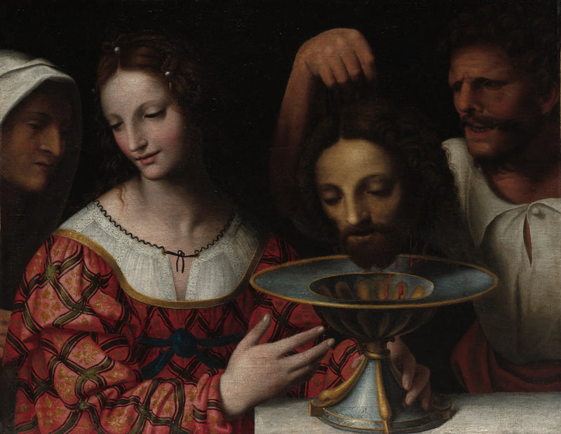 Salomé tenant la tête de saint Jean-Baptiste - Bernardino Luini
