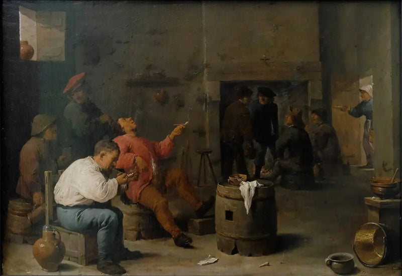 Salon de ferme - David Teniers le Jeune