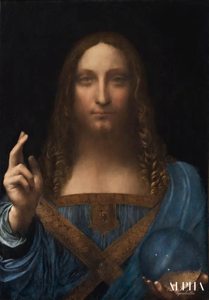 Salvator Mundi - Léonard de Vinci - Reproductions de tableaux et peintures haut de gamme