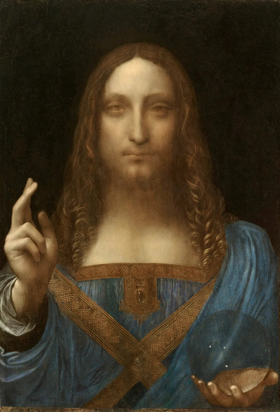 Salvator Mundi (Sauveur du Monde) - Léonard de Vinci