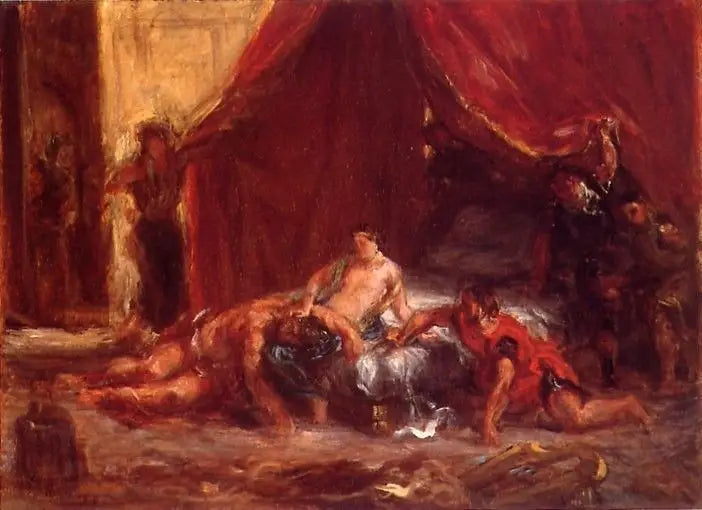 Samson et Dalila - Eugène Delacroix